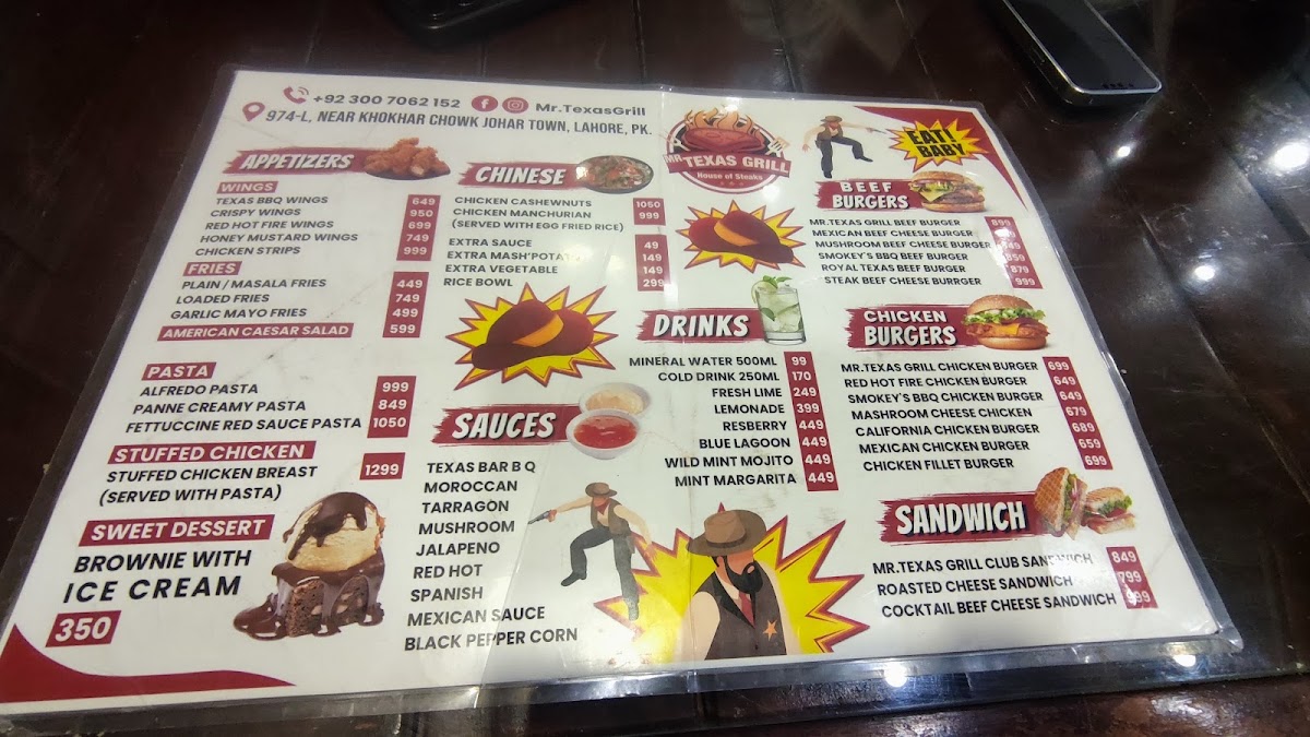 Menu Mr Texas Grill-9