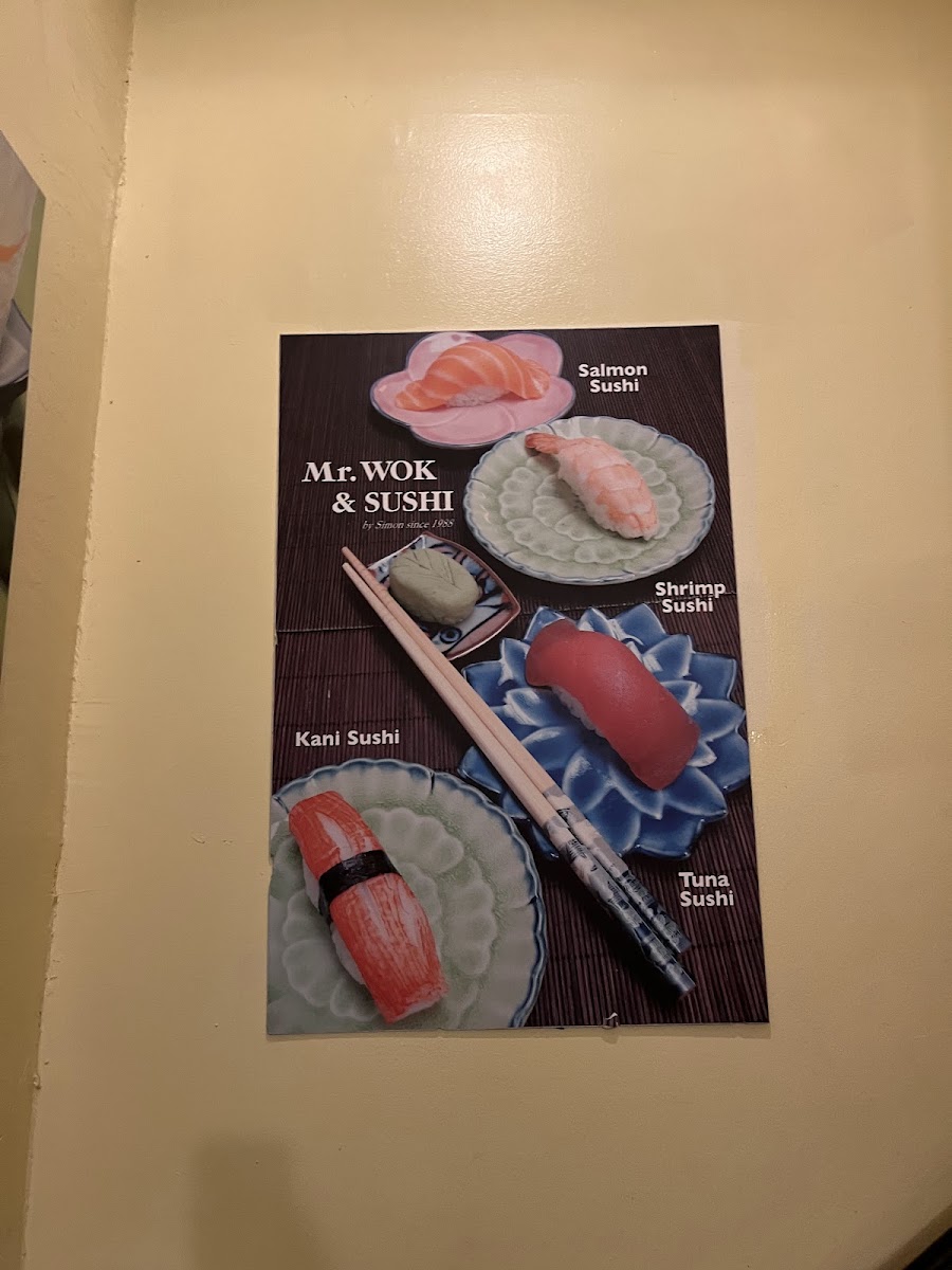 Menu Mr. Wok & Sushi-1
