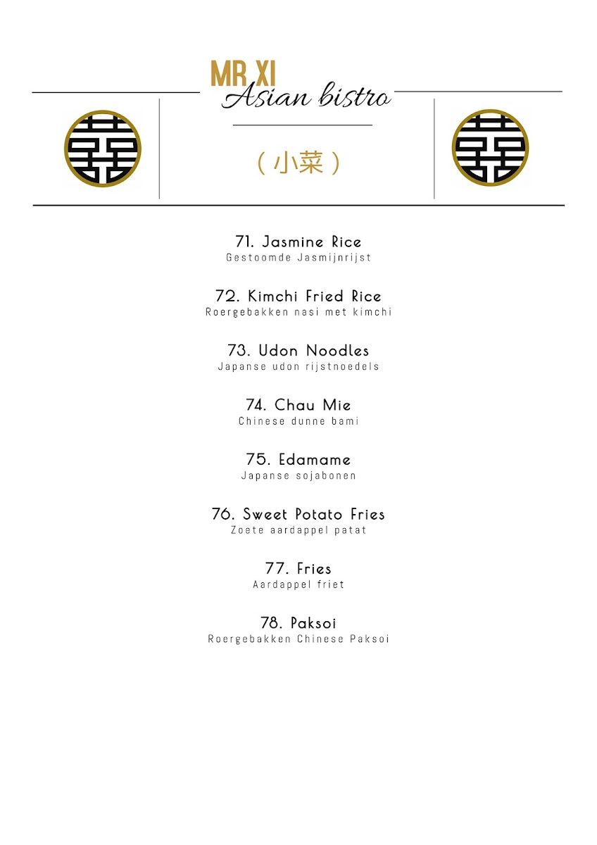 Menu Mr Xi Asian Bistro-10