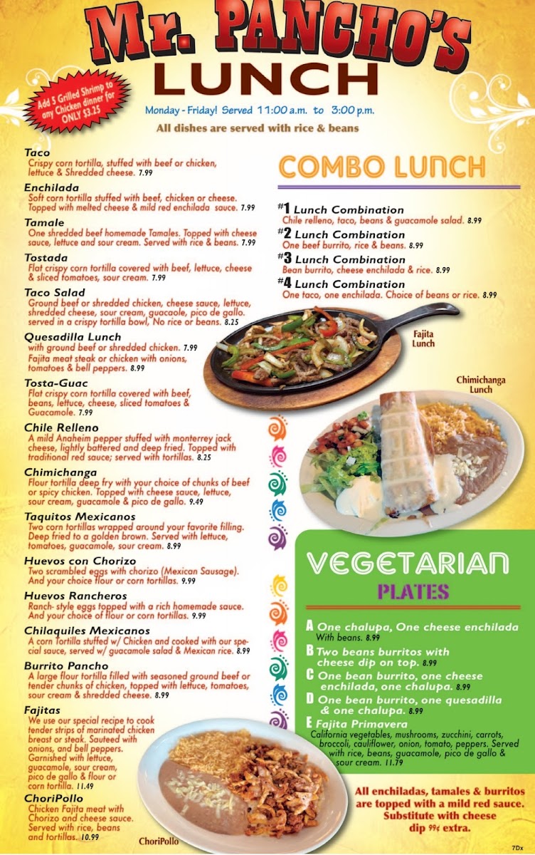 Menu Mr.panchos Mexican Food-4