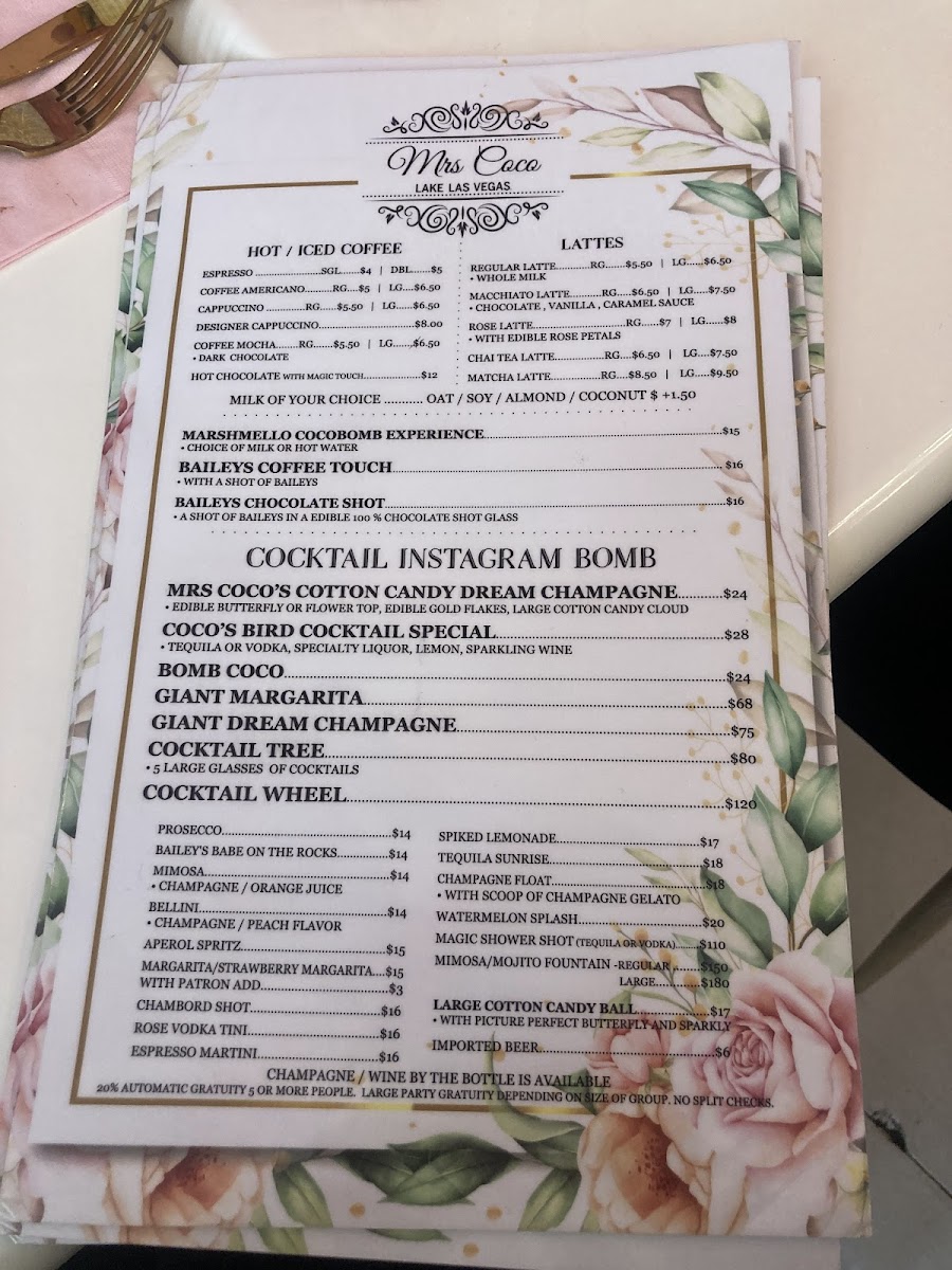 Menu Mrs Coco-7