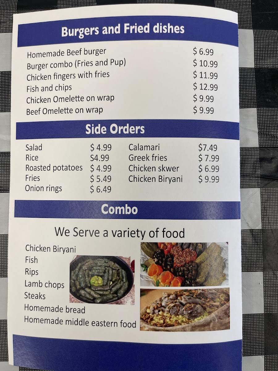 Menu Mrs Greek Express-10