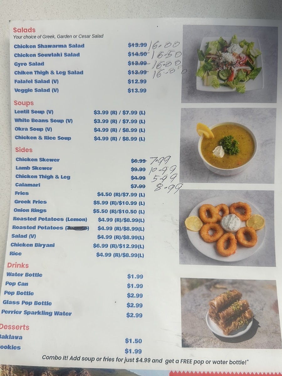 Menu Mrs Greek Express-3