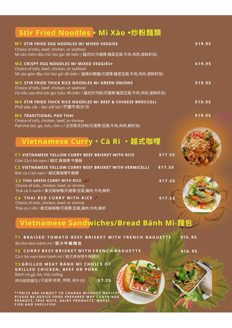 Menu Ms Pho Saigon (Scarborough)-3