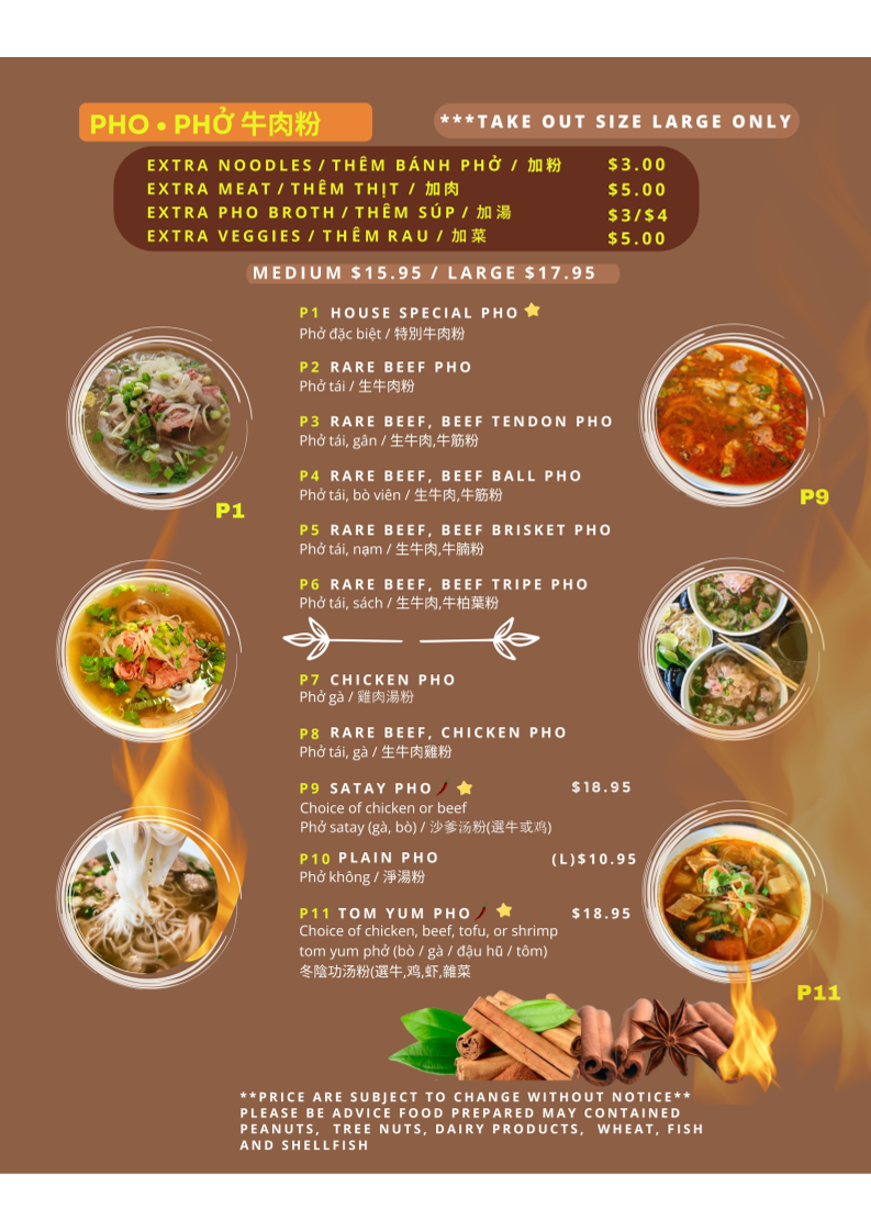 Menu Ms Pho Saigon (Scarborough)-6