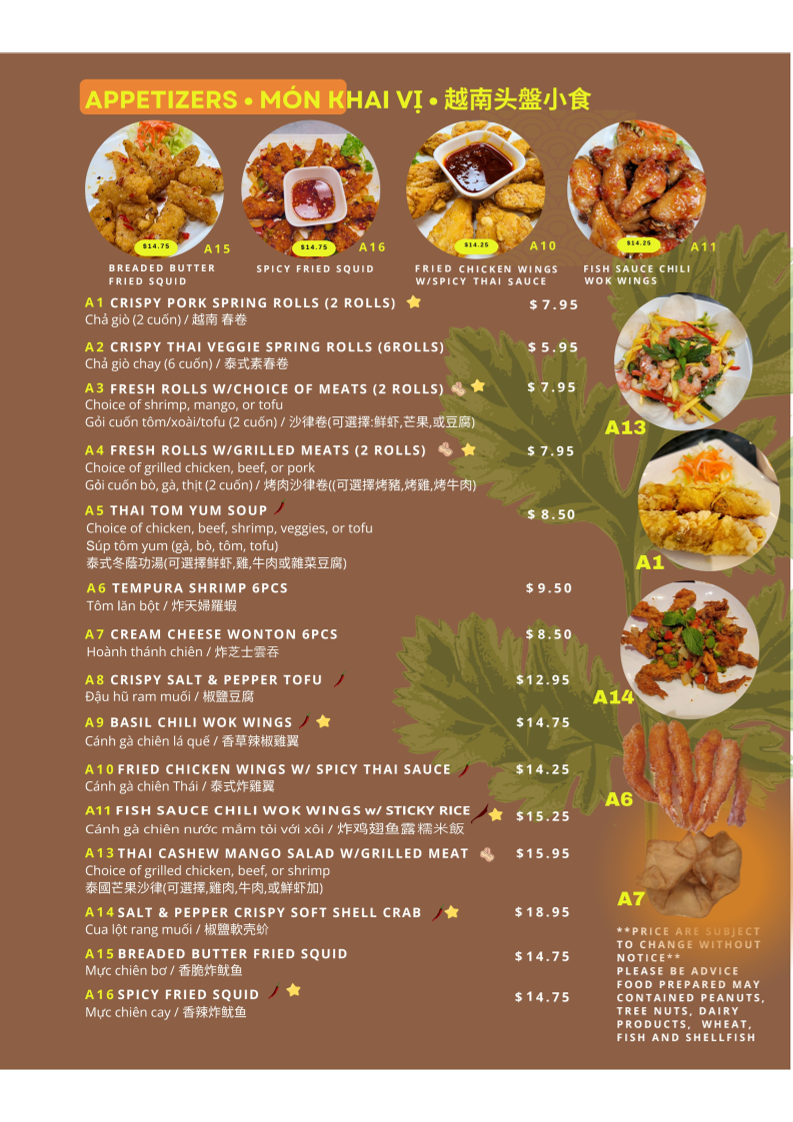 Menu Ms Pho Saigon (Scarborough)-7