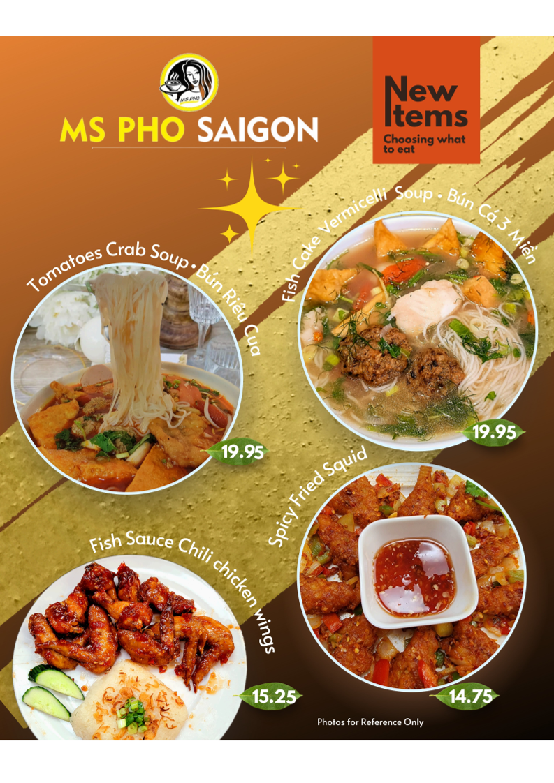 Menu Ms Pho Saigon (Scarborough)-9