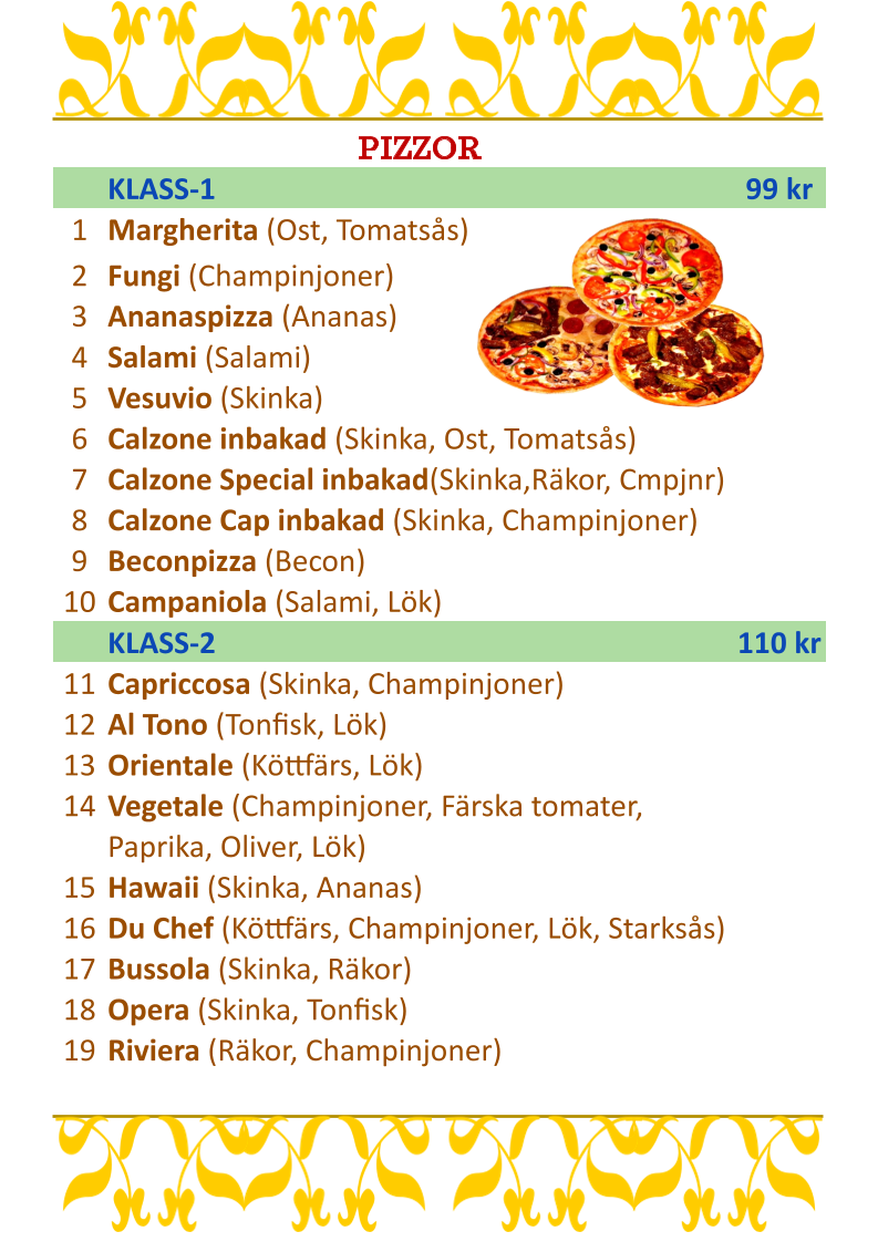 Menu Msai Pizzeria & Kryddigt Kök-2