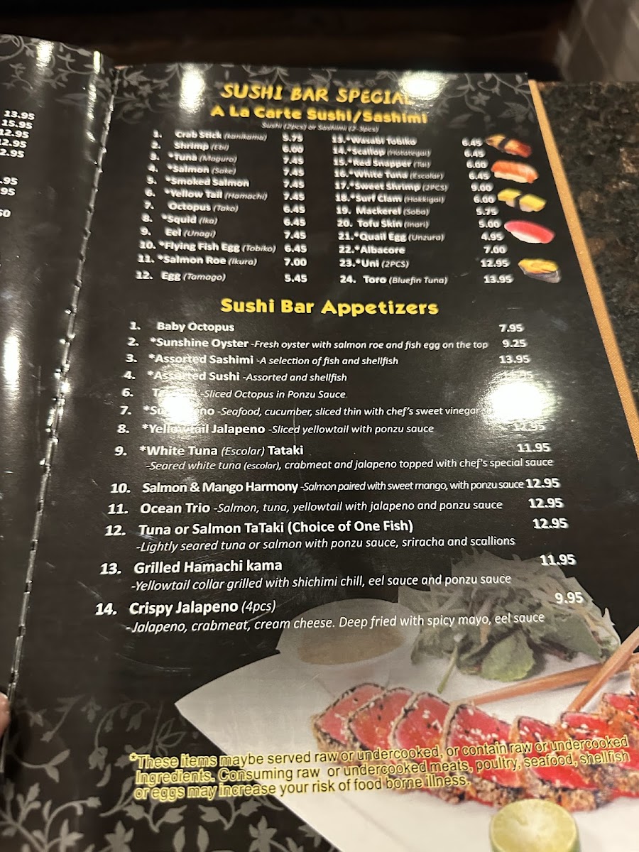 Menu Mt. Fuji-9