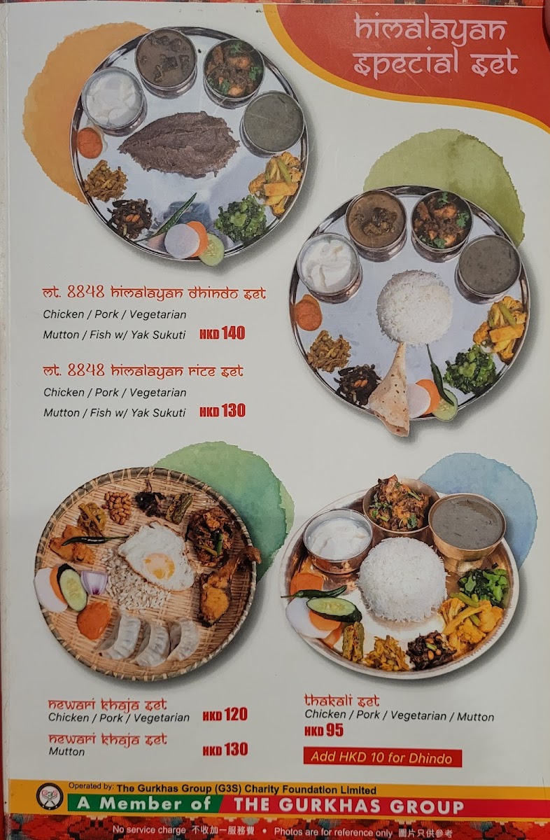 Menu Mt.8848 Himalayan Cafe & Restaurant-10