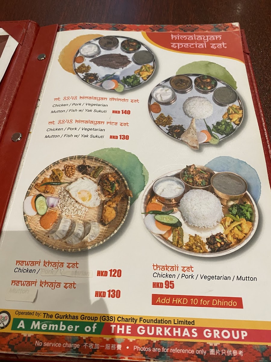 Menu Mt.8848 Himalayan Cafe & Restaurant-9