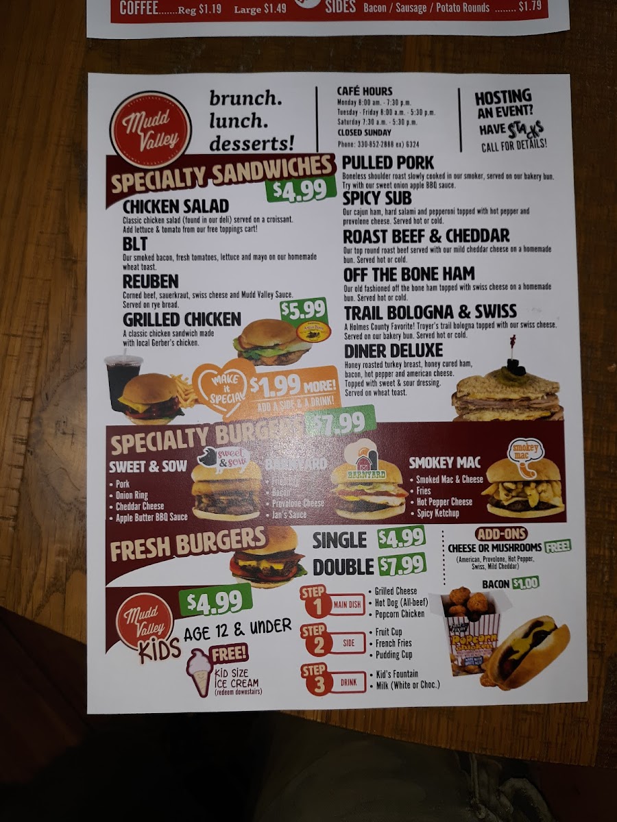 Menu Mudd Valley Cafe & Creamery-6