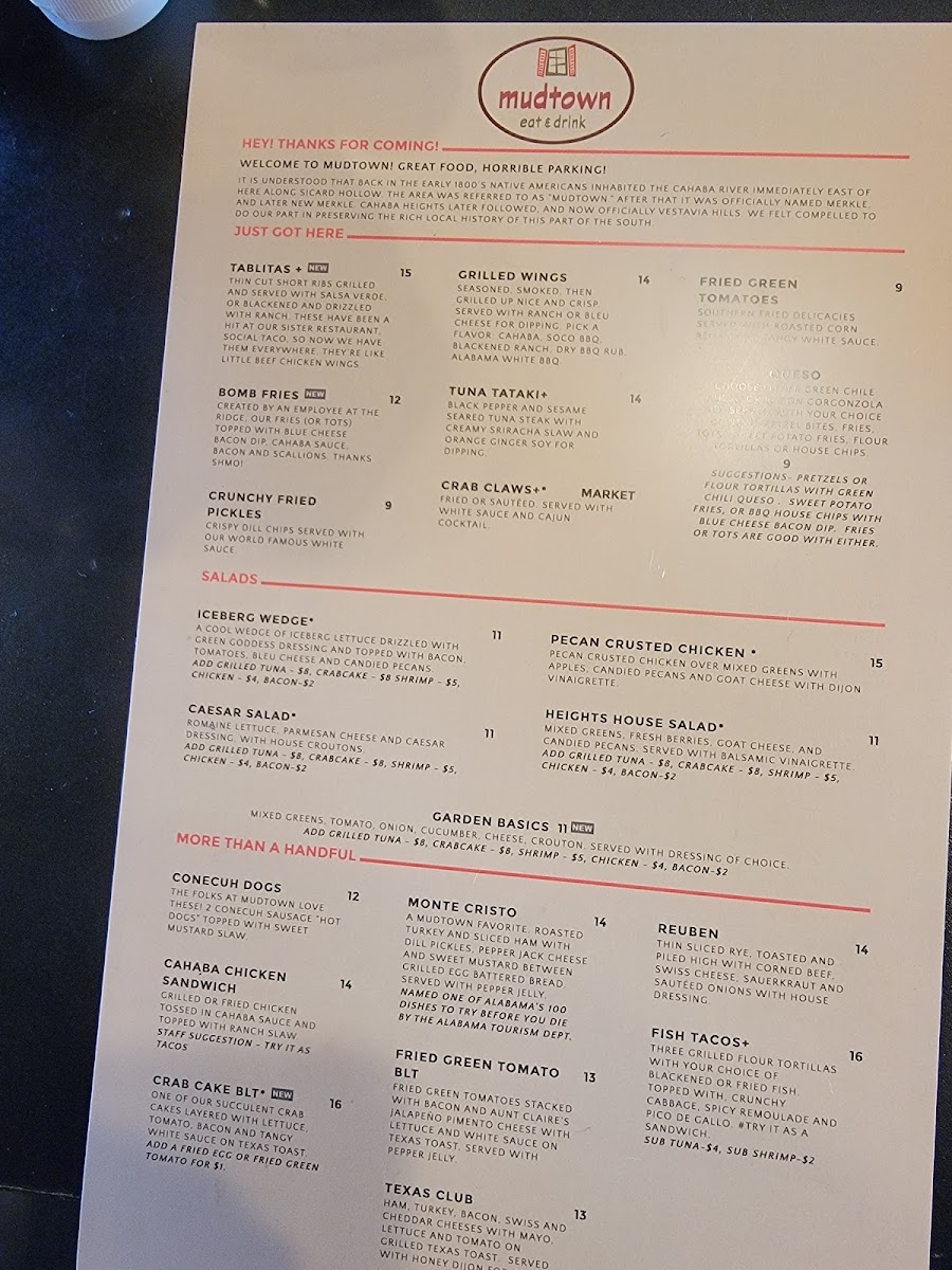 Menu Mudtown Eat & Drink-2