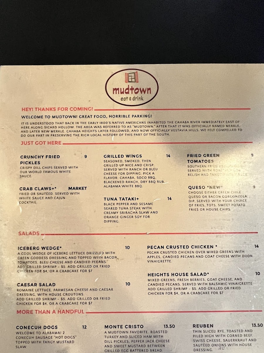 Menu Mudtown Eat & Drink-8