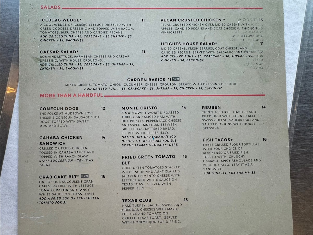 Menu Mudtown Eat & Drink-9