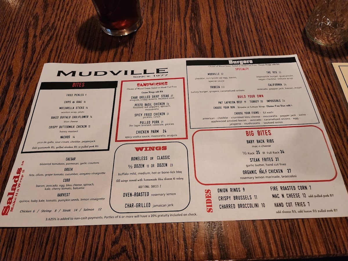 Menu Mudville-7