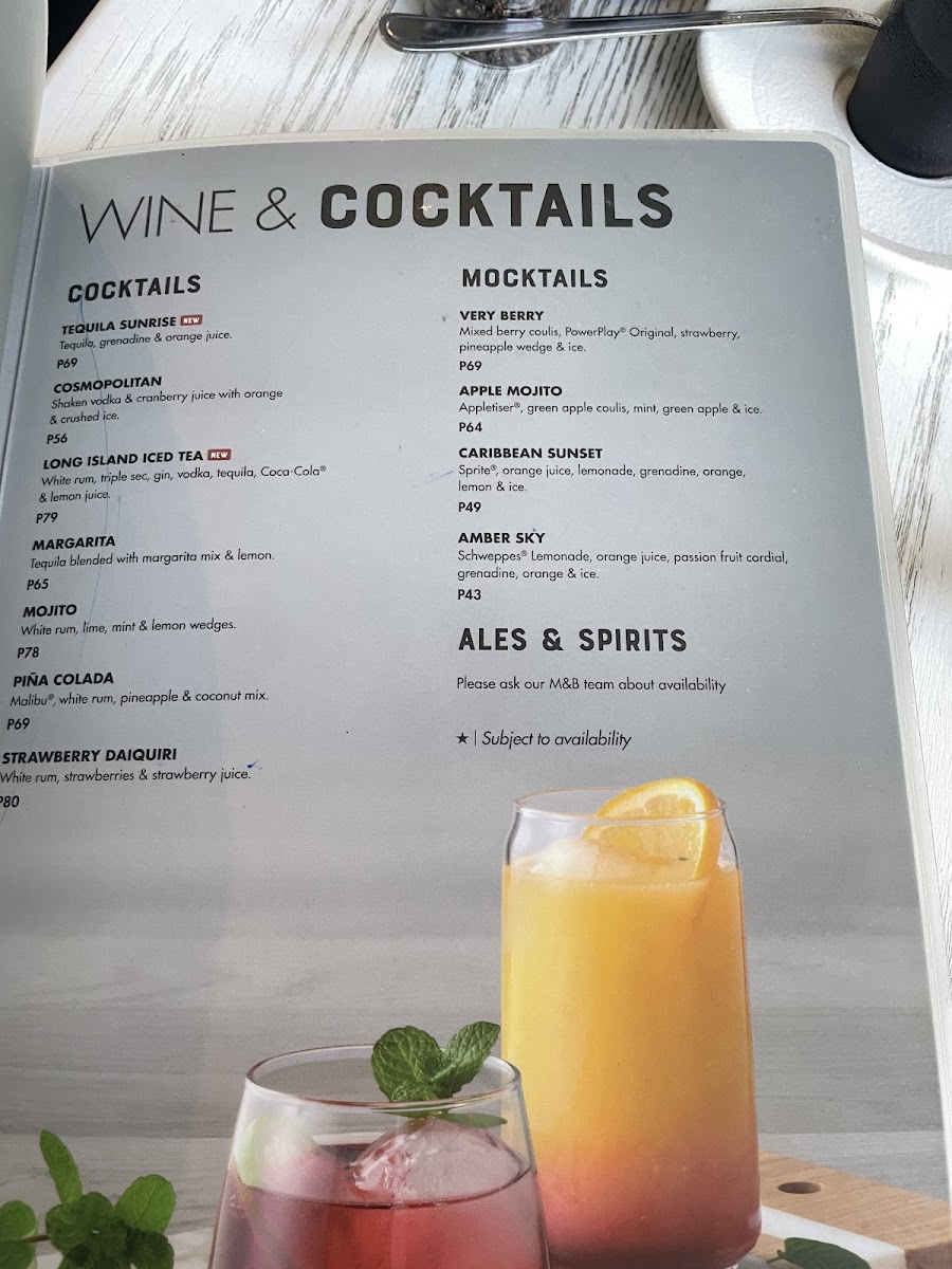 Menu Mugg & Bean-5