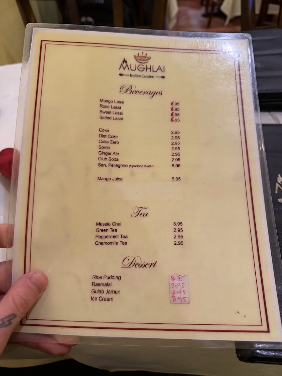 Menu Mughlai Indian Cuisine-2