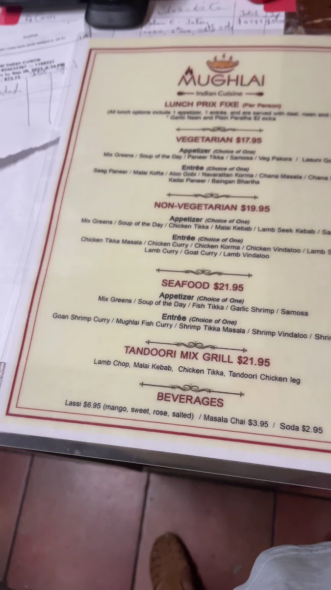 Menu Mughlai Indian Cuisine-6