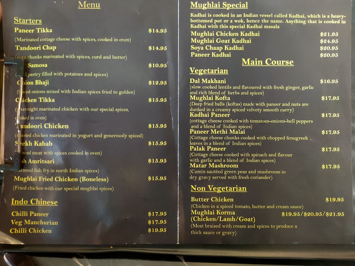 Menu Mughlai Restaurant-10