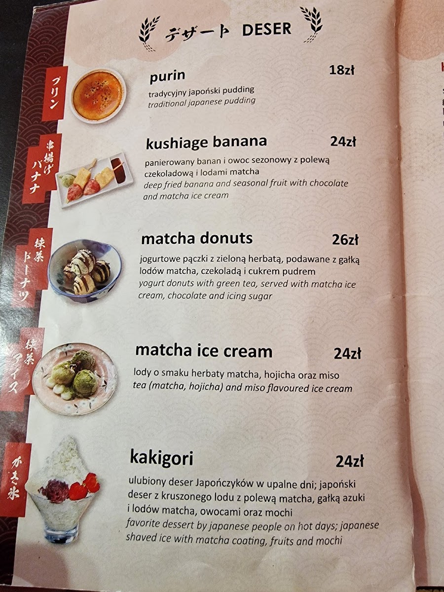 Menu Mugi Izakaya, Japońska Restauracja Warszawa-10