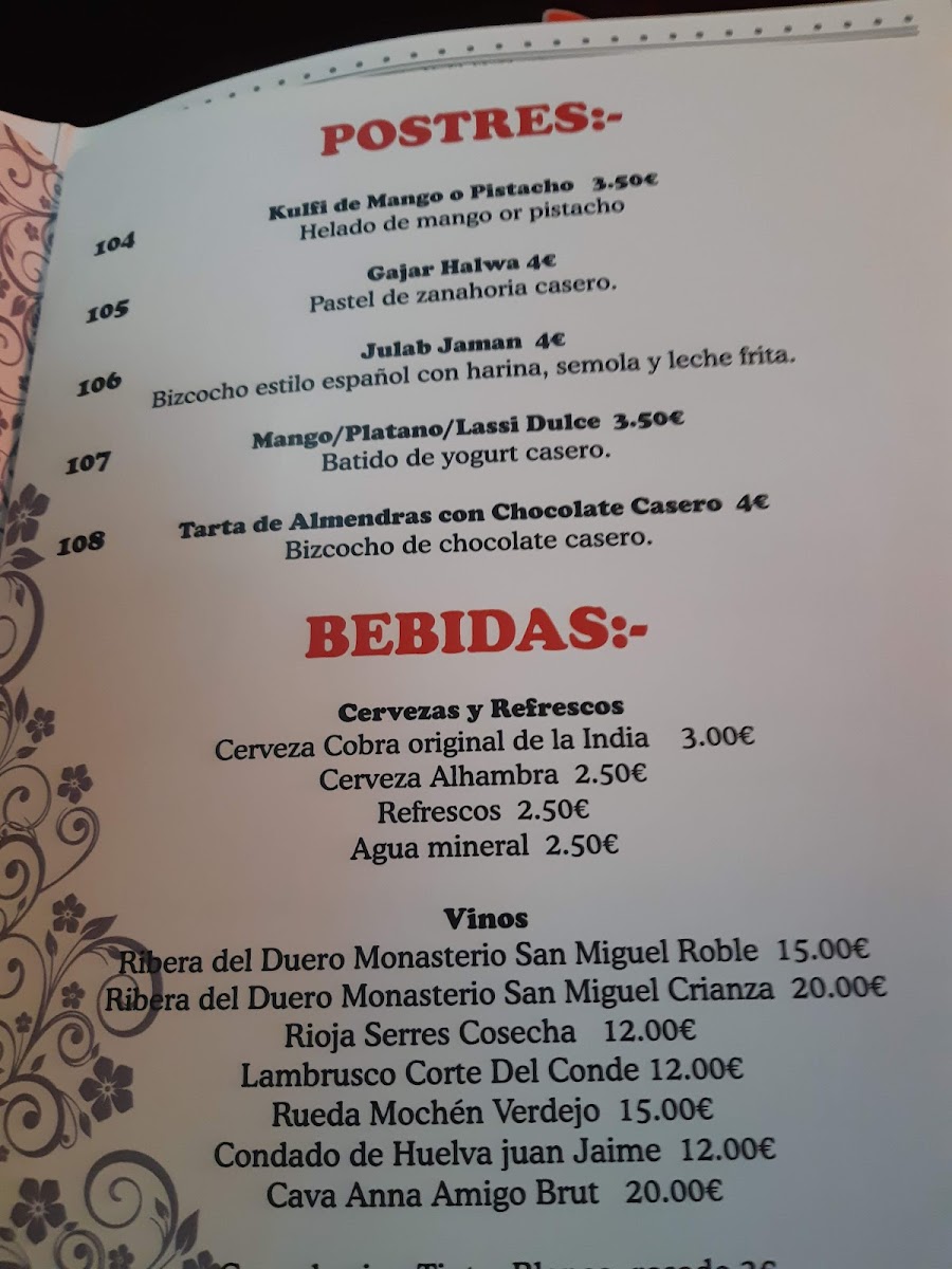 Menu Muglia 2-5