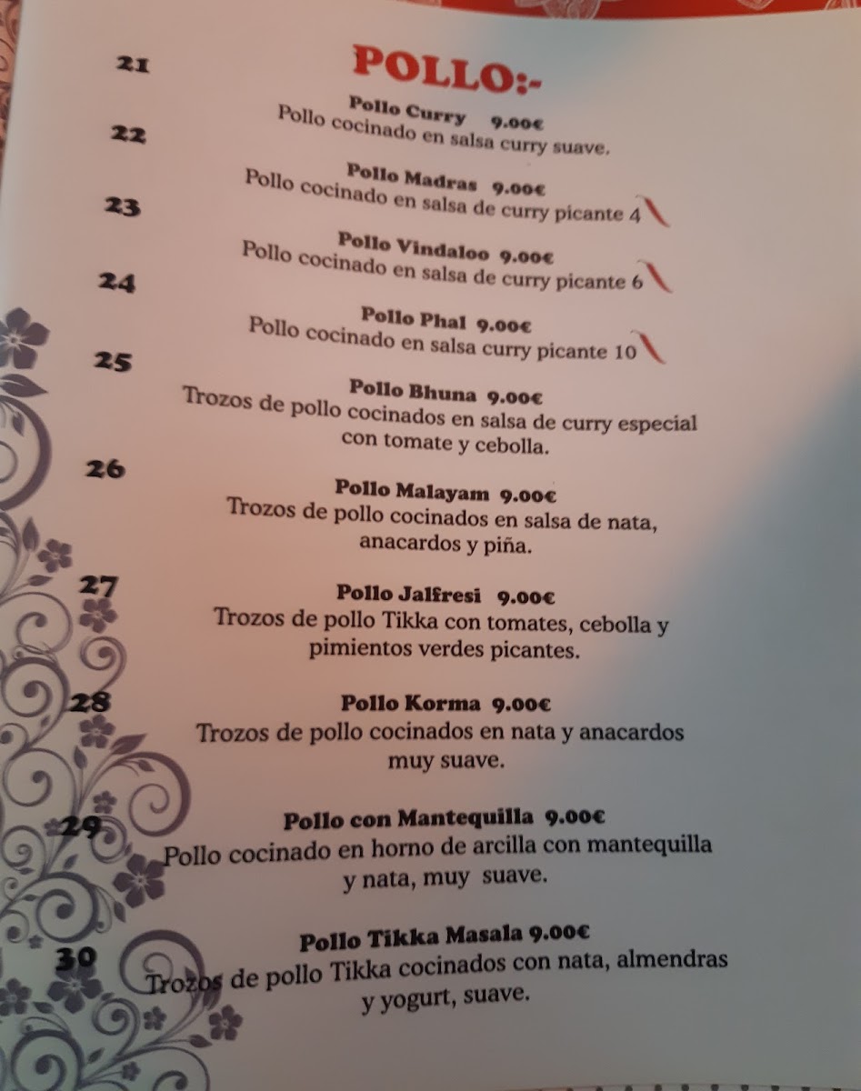 Menu Muglia 2-7