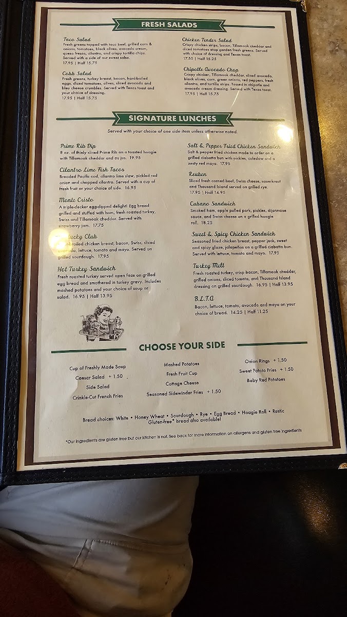 Menu Mukilteo's Speedway Cafe-9