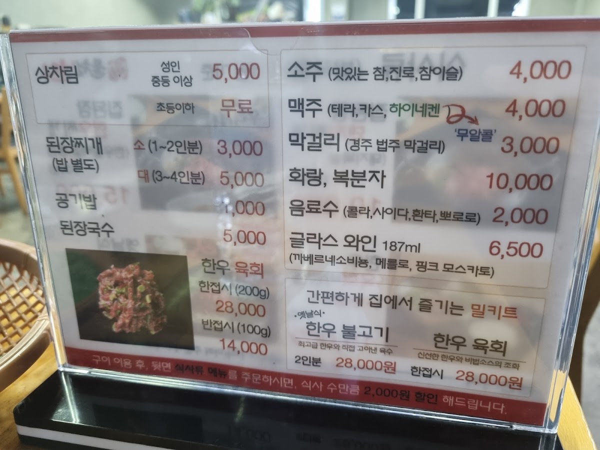 Menu Mulcheon Hanu-1