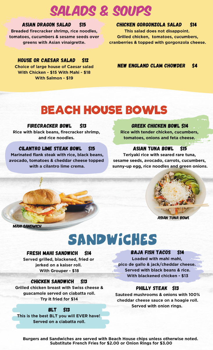 Menu Mulligan's Beach House Bar & Grill Jensen Beach-5