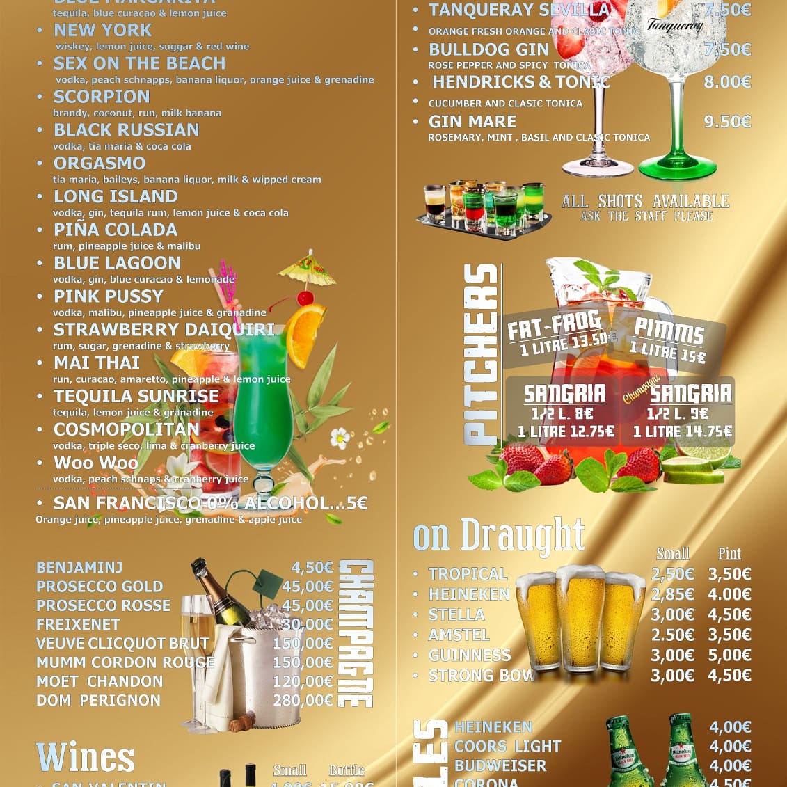 Menu Mullugan's New Town-2