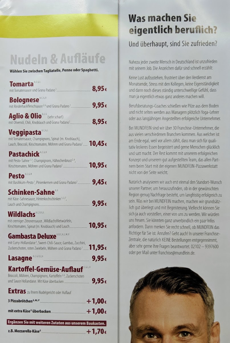 Menu Mundfein Pizzawerkstatt Hamburg-Bergstedt-5