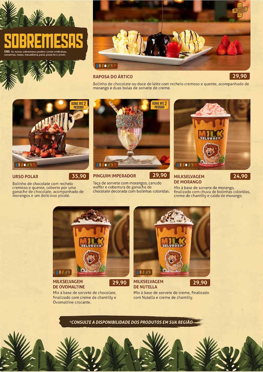 Menu Mundo Animal Lanchonete Temática-3