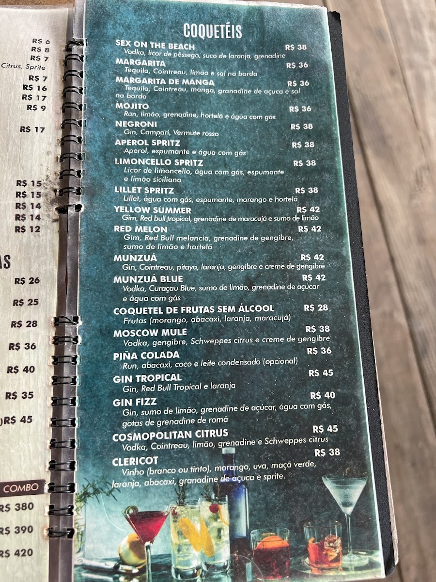 Menu Munzua Pier Club-6