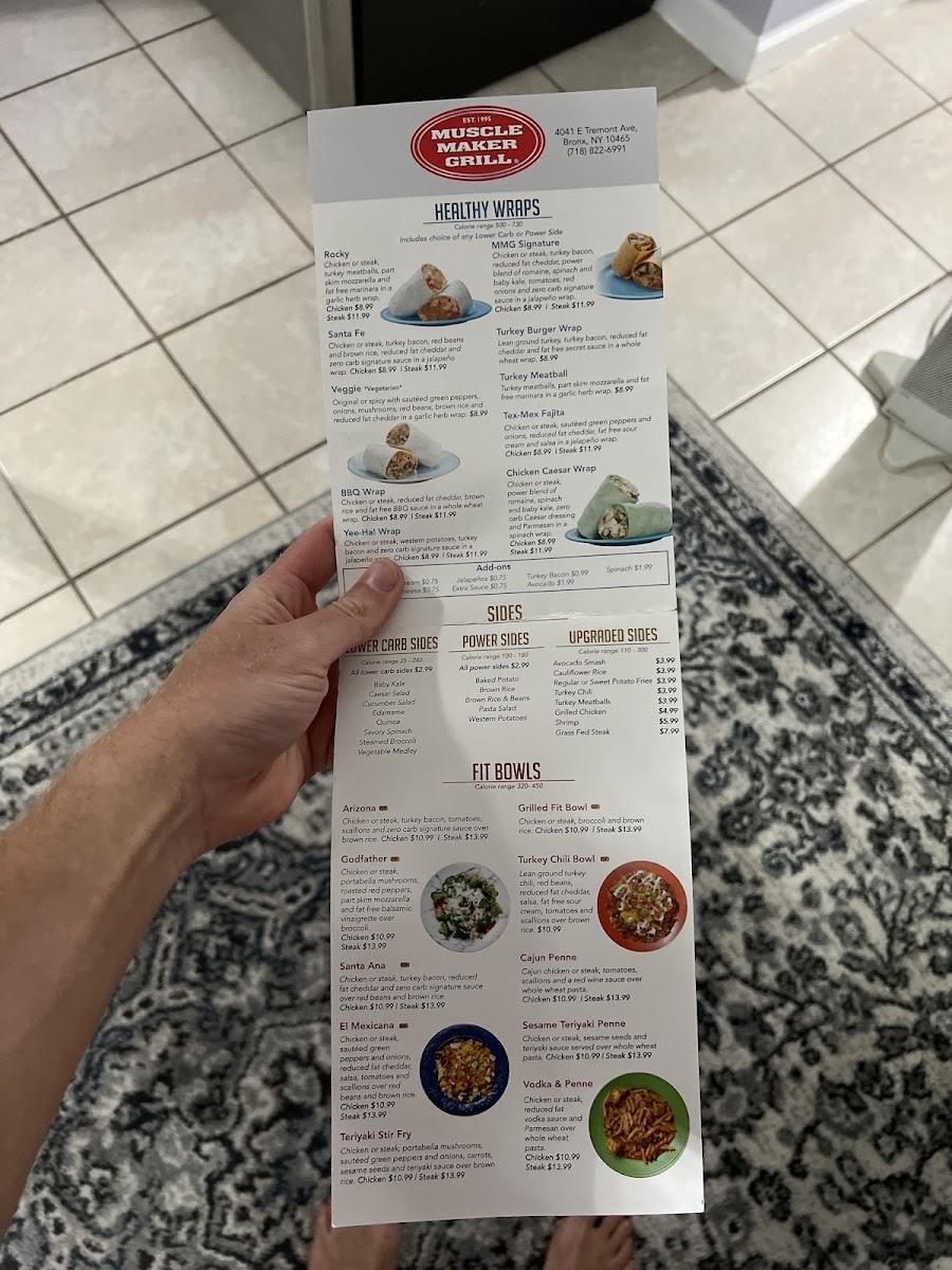 Menu Muscle Maker Grill-5