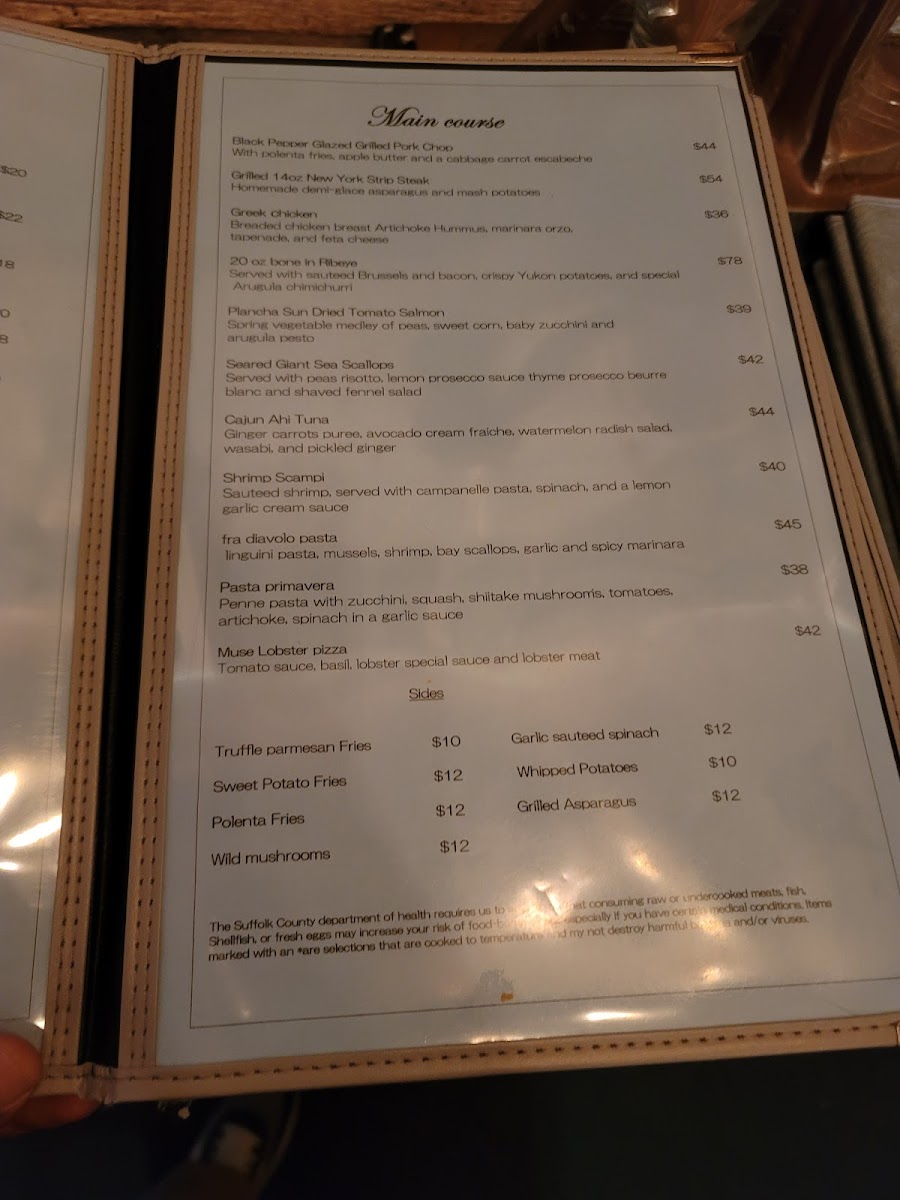 Menu Muse @ The End-10
