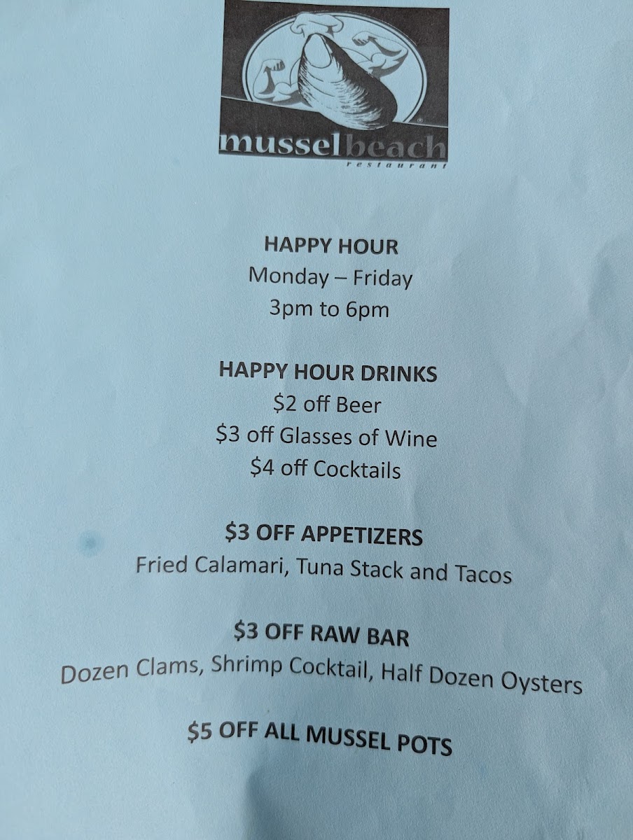 Menu Mussel Beach-8