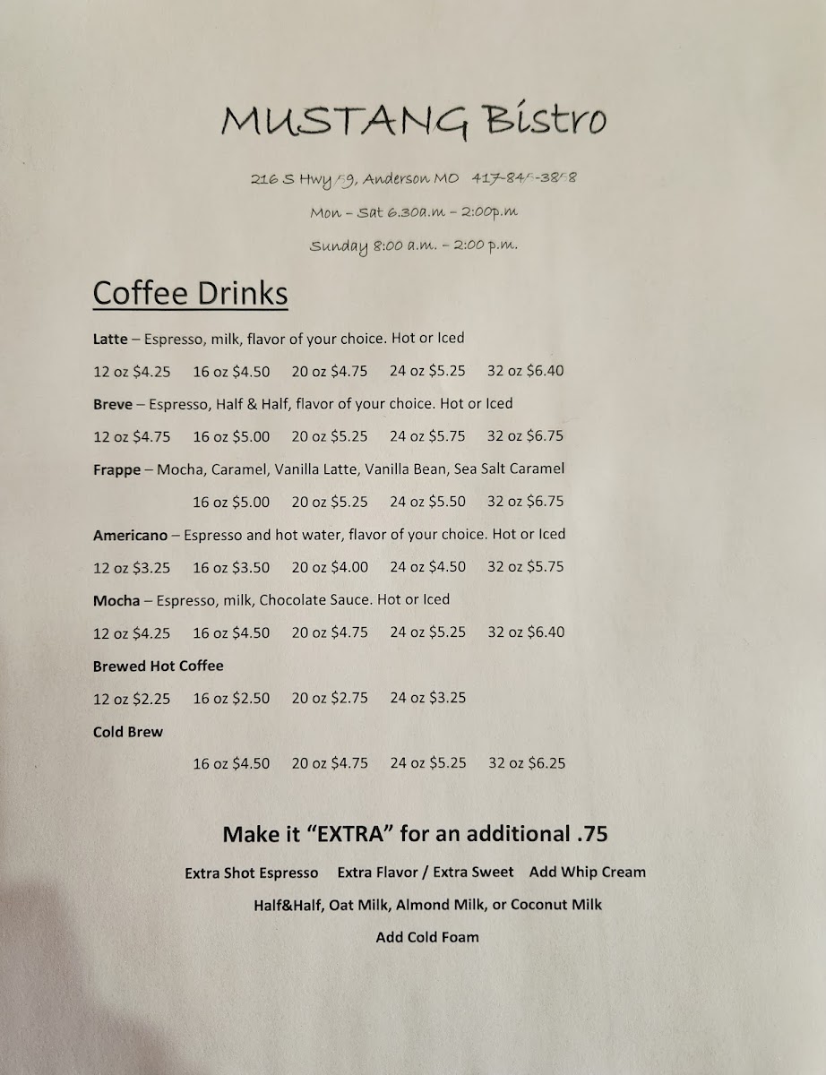 Menu Mustang Bistro-2