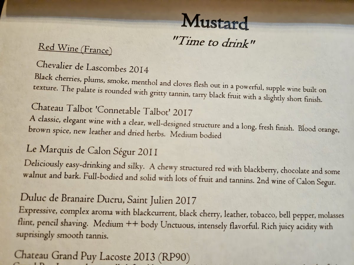 Menu Mustard Bistro-2