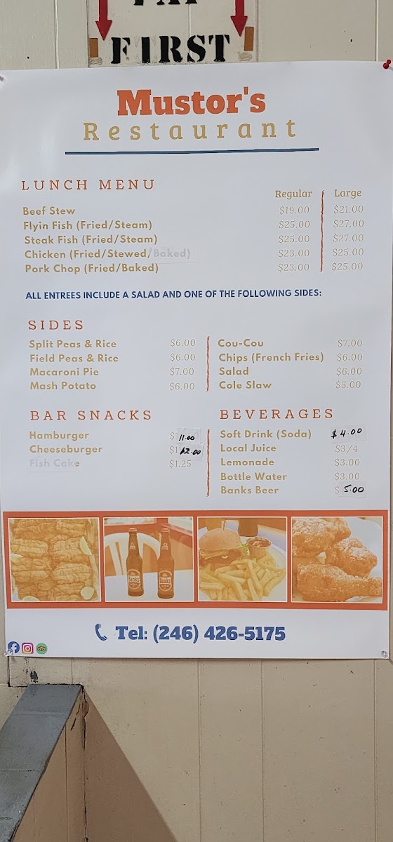 Menu Mustor's Restaurant-2