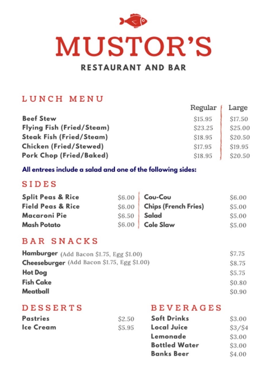 Menu Mustor's Restaurant-3