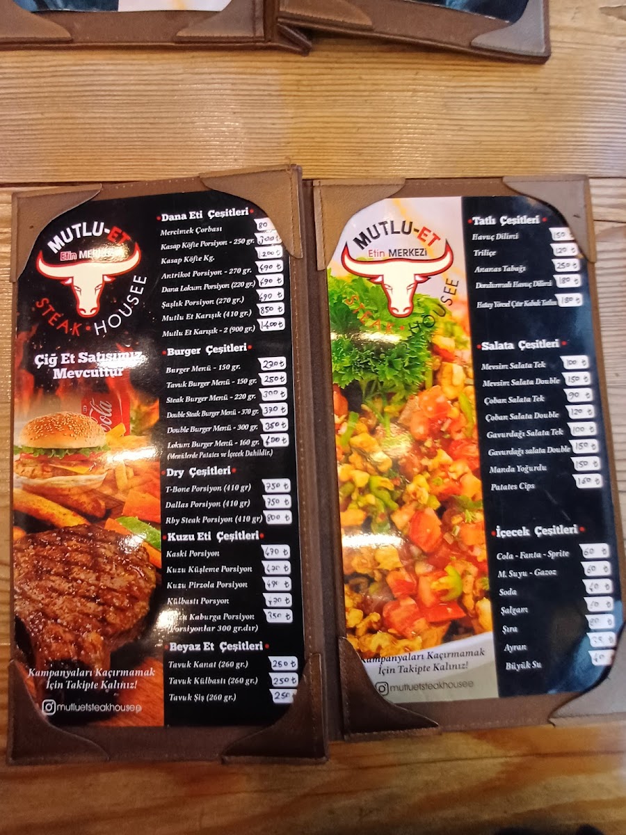 Menu Mutlu Et Steakhouse Derince-3