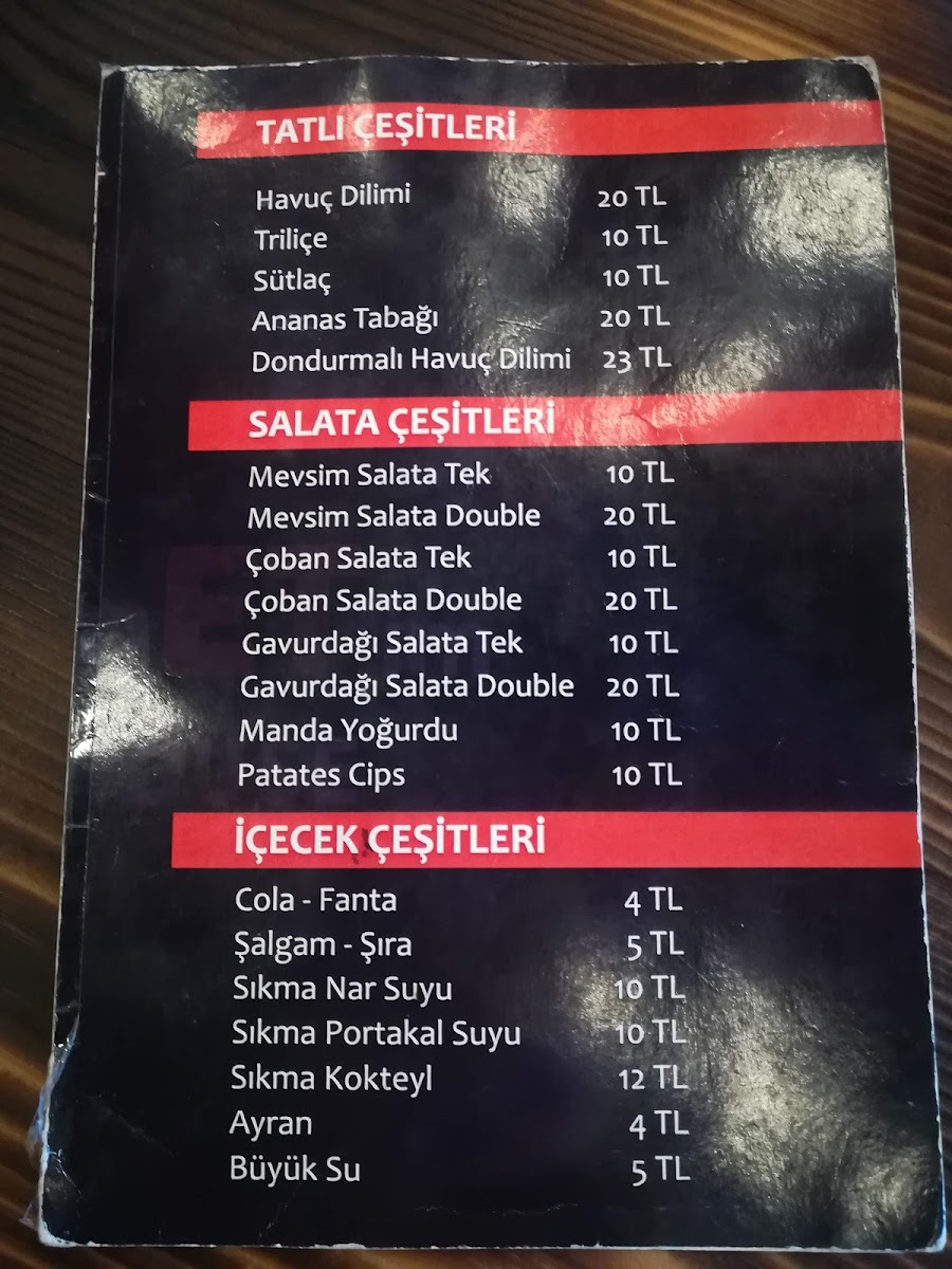 Menu Mutlu Et Steakhouse Derince-6