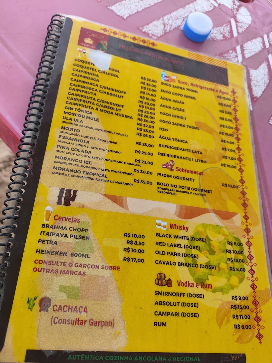 Menu Muxima Cozinha Angolana E Regional-7