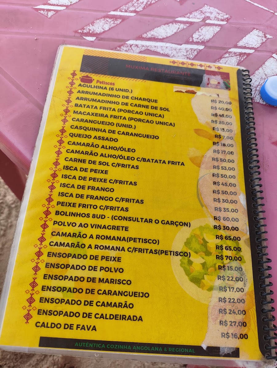 Menu Muxima Cozinha Angolana E Regional-8