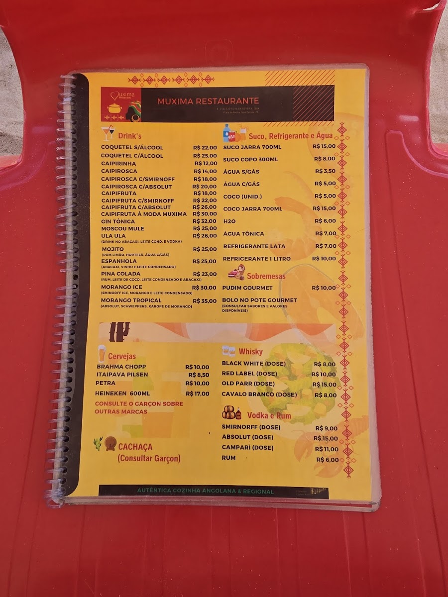 Menu Muxima Cozinha Angolana E Regional-9