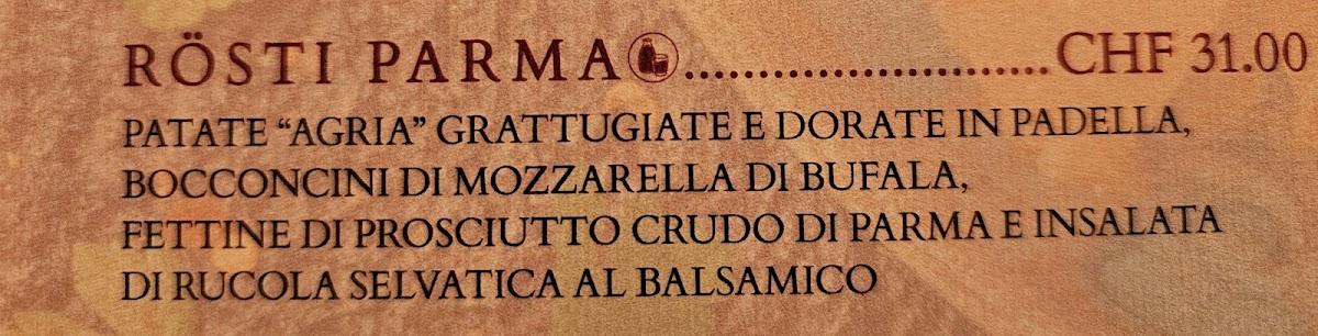 Menu Mövenpick Restaurant Chiasso-2