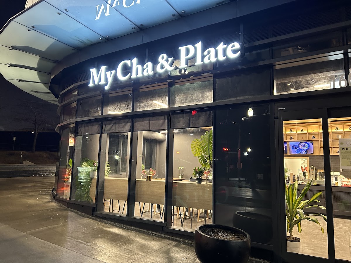 My Cha & Plate