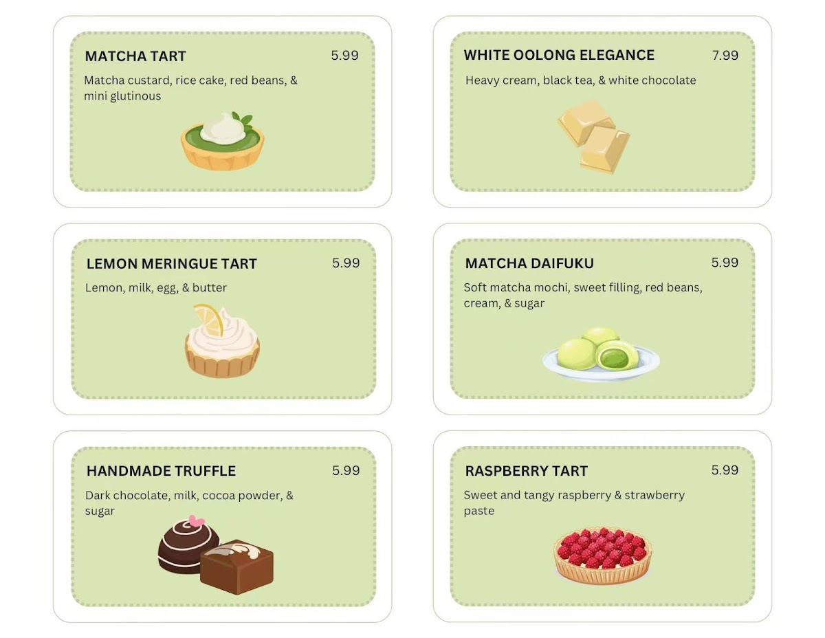 Menu My Cha & Plate-3