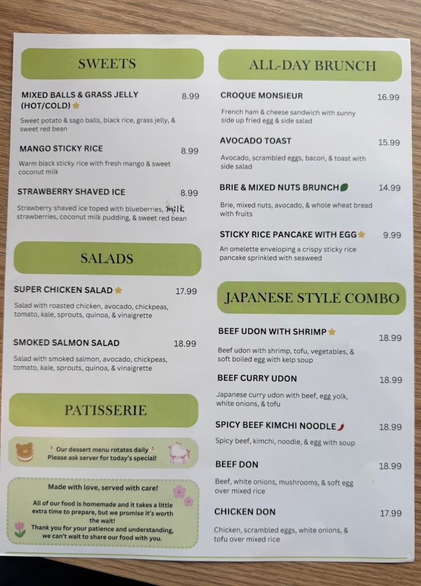 Menu My Cha & Plate-4